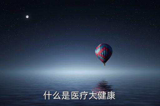 什么是醫療大健康
