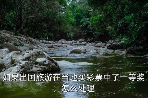 如果出國旅游在當地買彩票中了一等獎，怎么處理