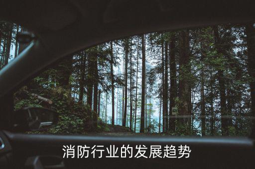 堅瑞消防是什么行業,消防行業的發展趨勢