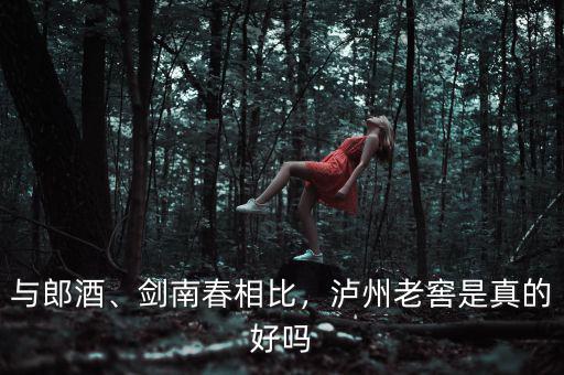 與郎酒、劍南春相比，瀘州老窖是真的好嗎
