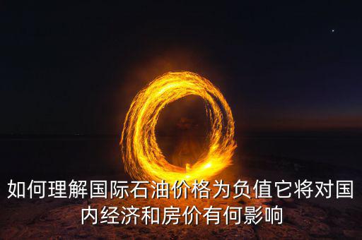 如何理解國際石油價格為負值它將對國內經濟和房價有何影響