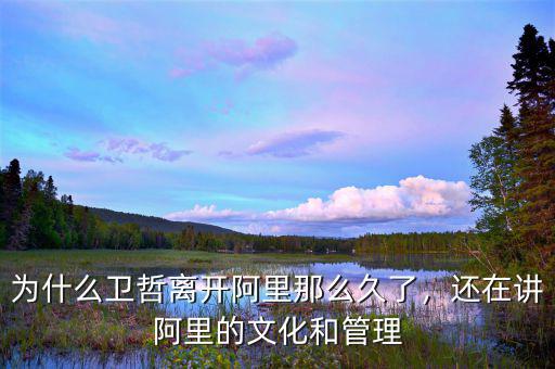 為什么衛哲離開阿里那么久了，還在講阿里的文化和管理