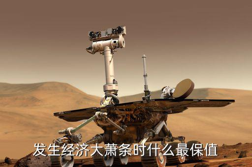 經濟蕭條怎么維持生計,發生經濟大蕭條時什么最保值