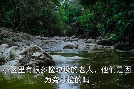 小區里有很多撿垃圾的老人，他們是因為窮才撿的嗎