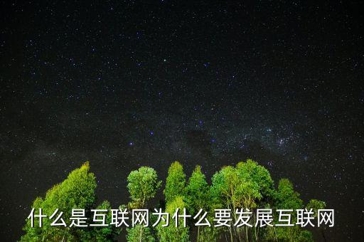 互聯網包括什么,什么是互聯網
