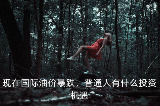 現在國際油價暴跌，普通人有什么投資機遇