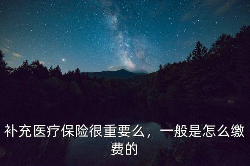 補充醫保條件是什么,補充醫療保險很重要么