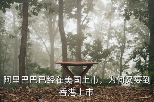 阿里巴巴已經在美國上市，為何又要到香港上市