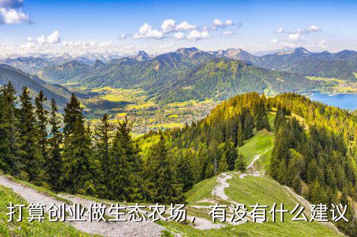 什么是創業生態,打算創業做生態農場
