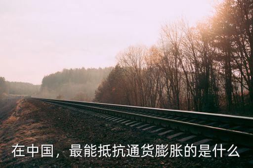 在中國，最能抵抗通貨膨脹的是什么