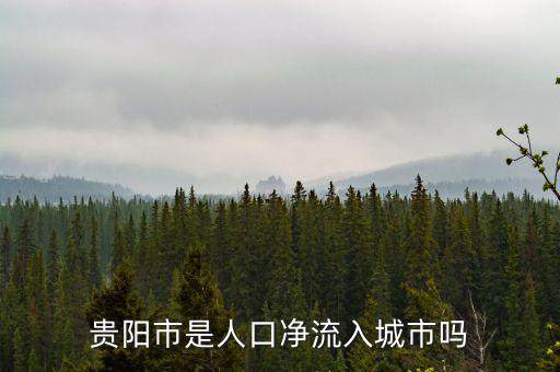 人口凈流入怎么計算,能否成為人口凈流入地區