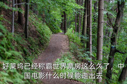 好萊塢已經稱霸世界票房這么久了，中國電影什么時候能走出去