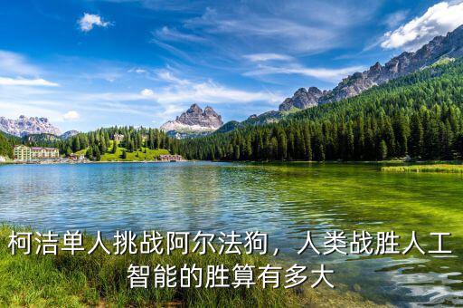 柯潔單人挑戰阿爾法狗，人類戰勝人工智能的勝算有多大