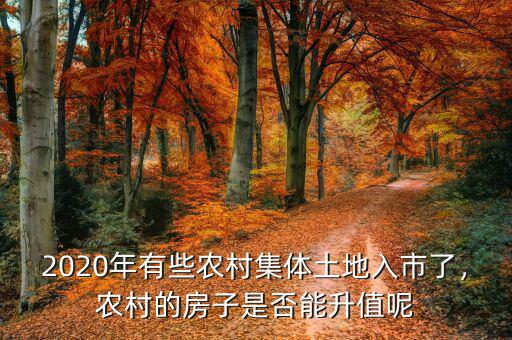 為什么農村集體土地入市,農村集體土地入市了