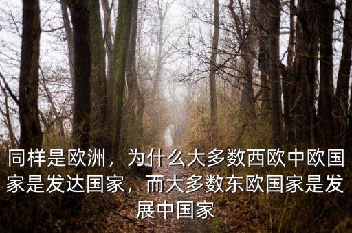 外媒為什么說中國是發達國家,發達國家是怎么定義的