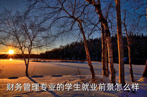 德邦財務管理怎么樣,財務管理專業前途怎么樣