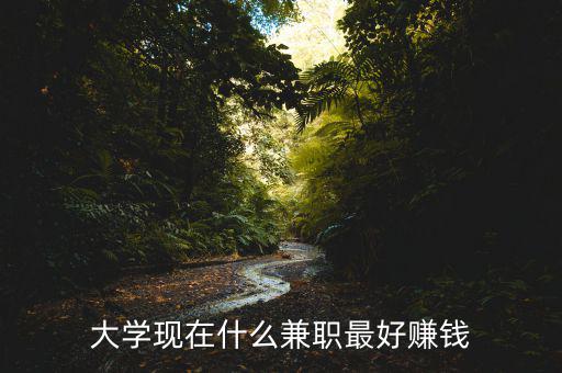 大學現在什么兼職最好賺錢