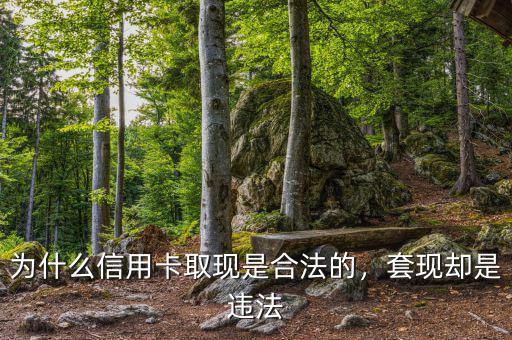 信用卡套現為什么要扣費,套現卻是違法