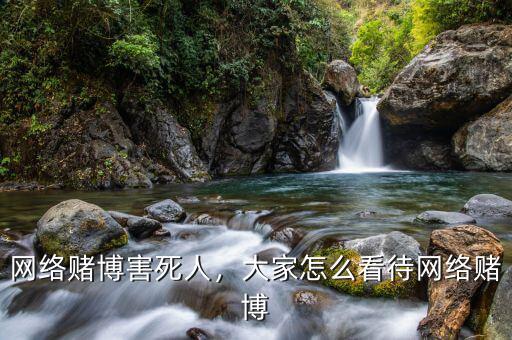 網絡賭博害死人，大家怎么看待網絡賭博