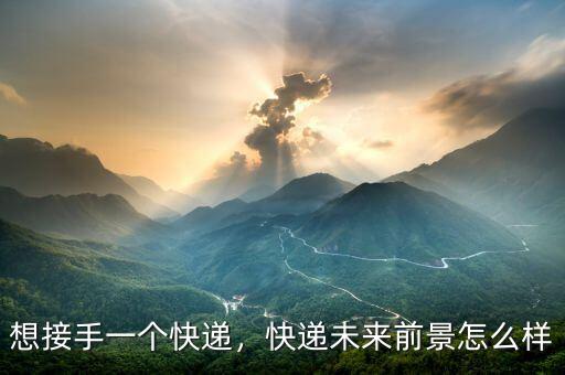 想接手一個快遞，快遞未來前景怎么樣
