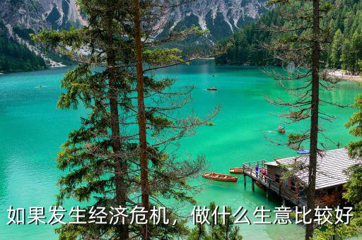 經濟危機下有什么機會,如果發生經濟危機