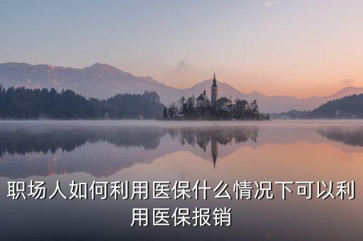 職場人如何利用醫保什么情況下可以利用醫保報銷