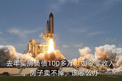 去年買房負債100多萬，如今零收入，房子賣不掉，該怎么辦