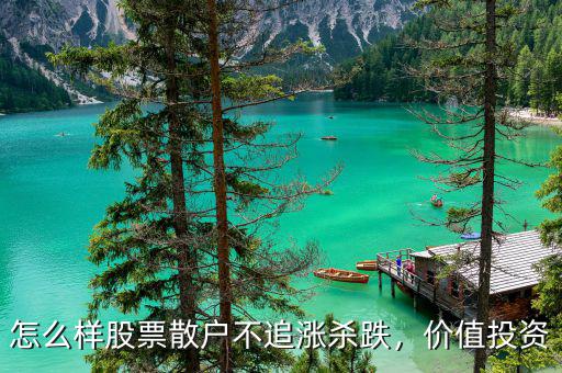 怎么樣股票散戶不追漲殺跌，價值投資