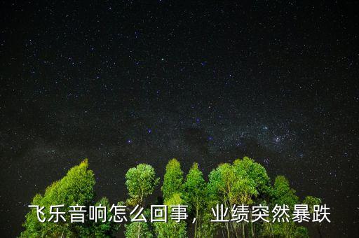 飛樂音響怎么回事，業(yè)績突然暴跌