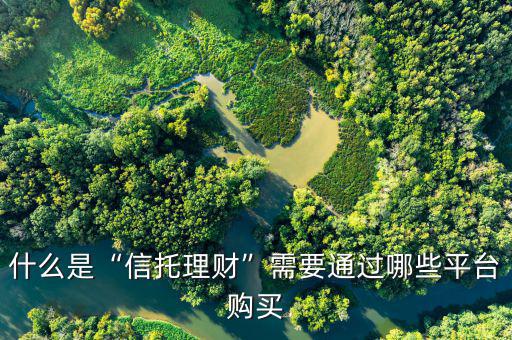 信托代銷協議是什么,什么是信托理財