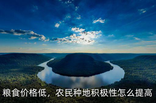 糧食價格低農民怎么辦,價格為什么這么低