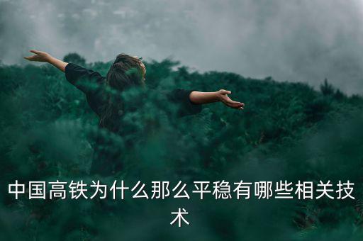 中國高鐵為什么那么平穩有哪些相關技術