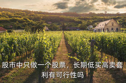 股市中只做一個(gè)股票，長(zhǎng)期低買(mǎi)高賣(mài)套利有可行性嗎