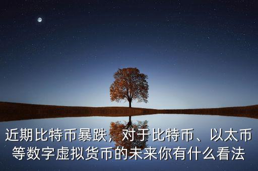 近期比特幣暴跌，對于比特幣、以太幣等數字虛擬貨幣的未來你有什么看法