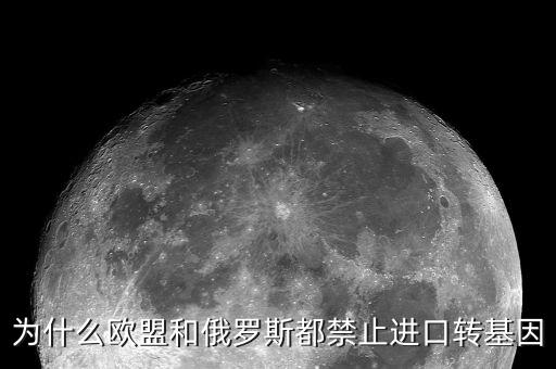 為什么歐盟和俄羅斯都禁止進口轉基因