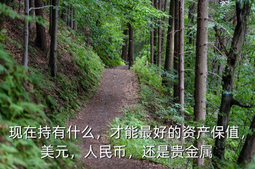 人民幣貶值什么最保值,現在人民幣買啥保值