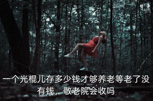 存多少錢可以養老,當今社會存多少錢才夠養老