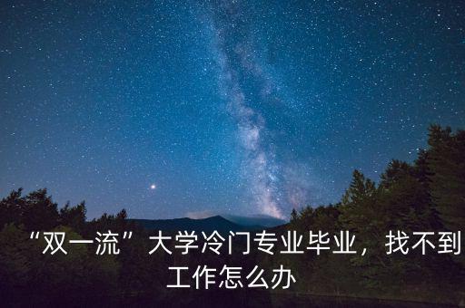 冷門專業畢業大學生能做什么,歷史系畢業的大學生