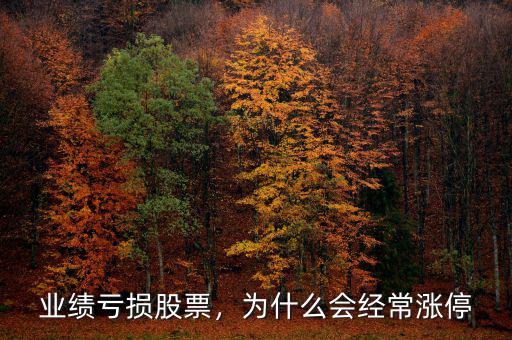 虧損股為什么還漲,業績虧損股票
