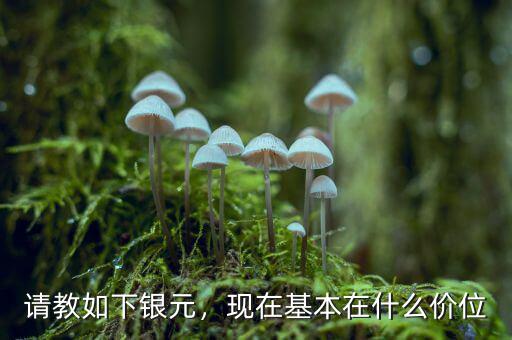 請教如下銀元，現在基本在什么價位