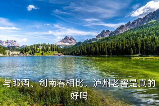 與郎酒、劍南春相比，瀘州老窖是真的好嗎