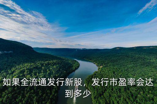 如果全流通發行新股，發行市盈率會達到多少