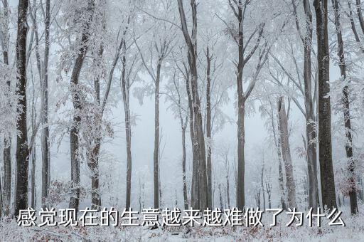 2016年生意為什么難做,感覺現在的生意越來越難做了