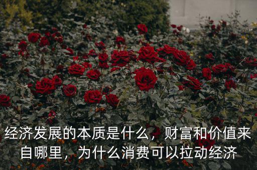 什么是經濟發展,經濟發展的本質是什么