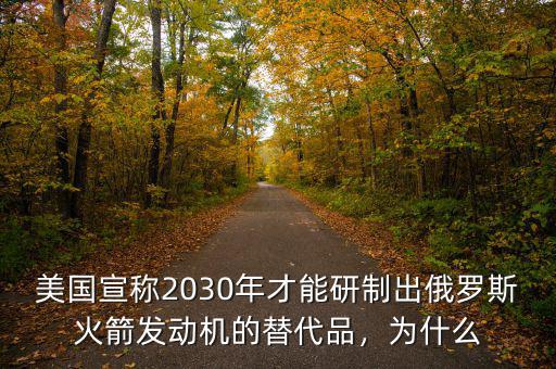 美國宣稱2030年才能研制出俄羅斯火箭發動機的替代品，為什么