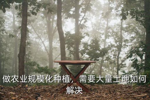 什么是土地規(guī)模化經(jīng)營,規(guī)模化經(jīng)營有哪些好處