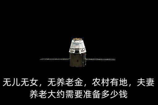 無兒無女，無養(yǎng)老金，農(nóng)村有地，夫妻養(yǎng)老大約需要準(zhǔn)備多少錢