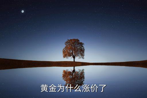 黃金為什么漲跌,為什么今年黃金價格持續上漲