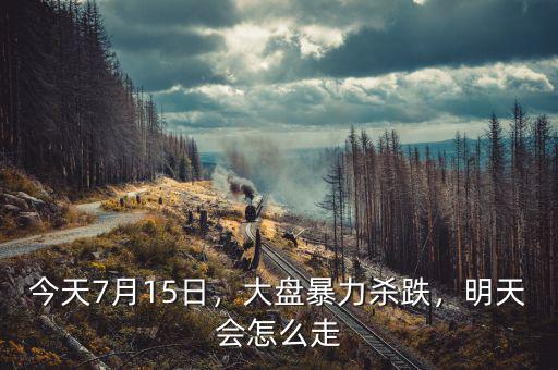 今天7月15日，大盤暴力殺跌，明天會(huì)怎么走