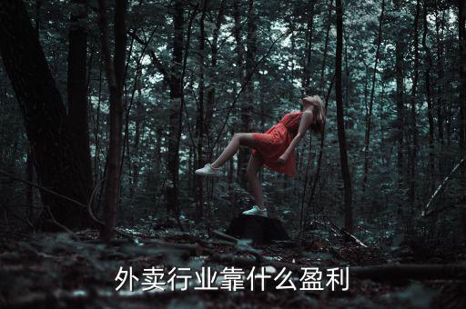 外賣行業靠什么盈利